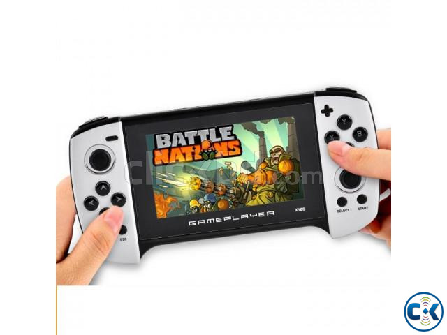 X18S Handheld Game Console 4.3 Inch 8G Built-in 1000 Games K | ClickBD large image 0