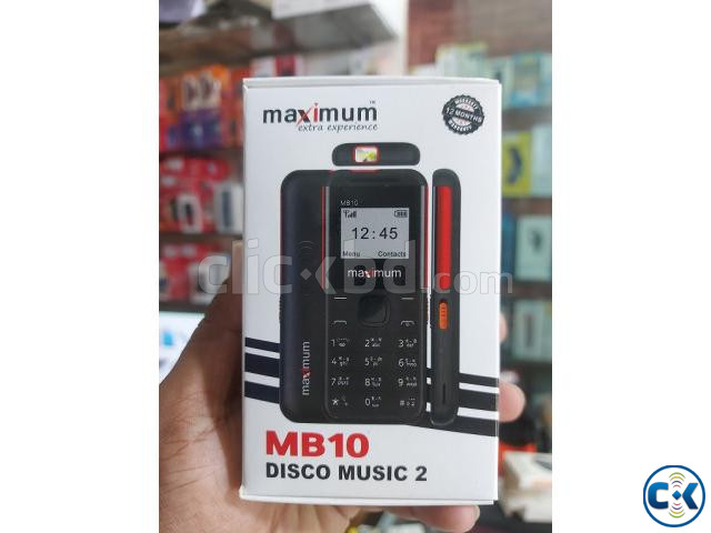 MAXIMUM MB10 Disco Music Feature Phone Dual Sim Warranty | ClickBD large image 0