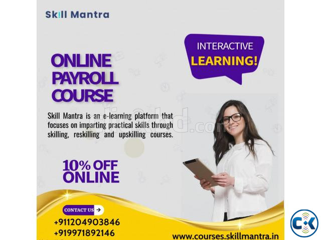 HR Specialist Online Payroll Courses Skill Mantra | ClickBD large image 0