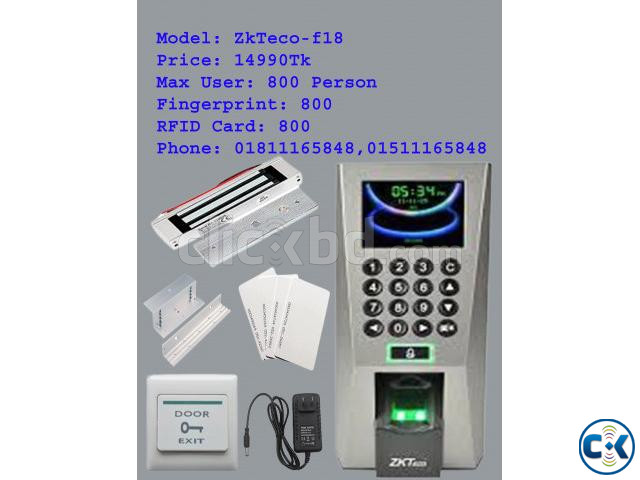 Fingerprint Accesscontrol Lock Price in bd | ClickBD large image 0