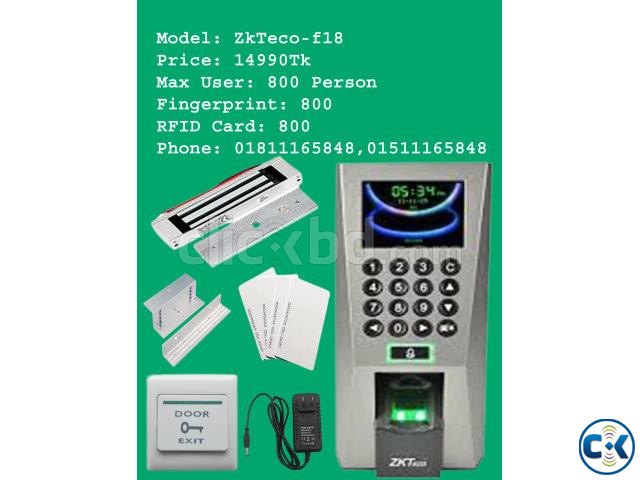 Fingerprint Accesscontrol Lock Price in bd | ClickBD large image 3
