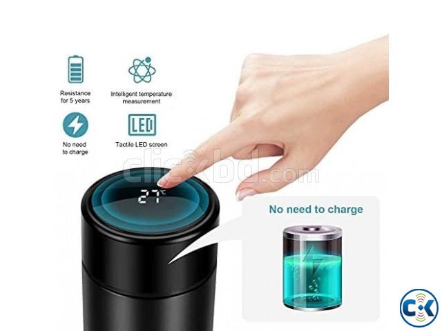 Smart Cup Flask With LED Temperature Display Hot and Cold Mo | ClickBD large image 0