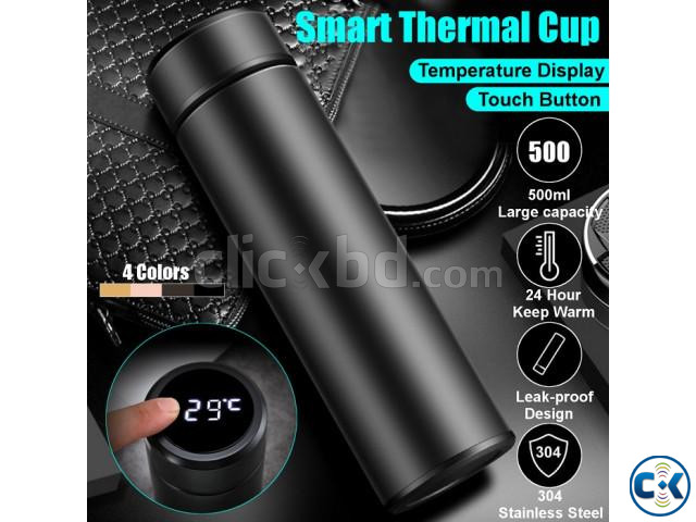 Smart Cup Flask With LED Temperature Display Hot and Cold Mo | ClickBD large image 4