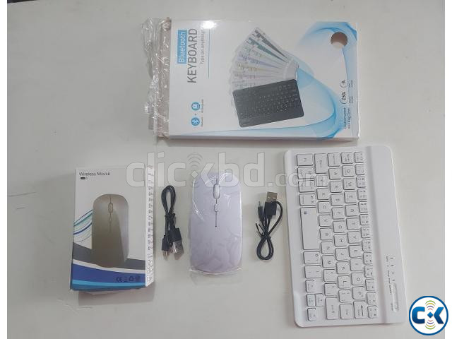 AR230 Mini 7 inch Bluetooth Keyboard And Bluetooth Mouse Com | ClickBD large image 3