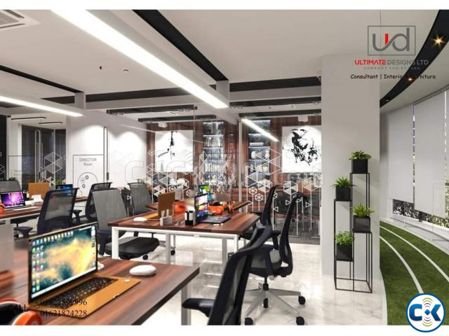 Office Furniture Commercial Interior Design-UDL-OF-201 | ClickBD large image 4