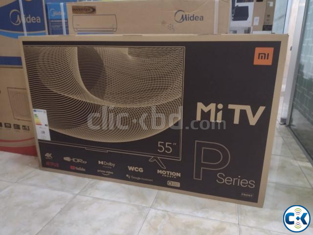 Xiaomi Mi 55 inch P1 Smart Android UHD 4K Voice Control TV | ClickBD large image 1