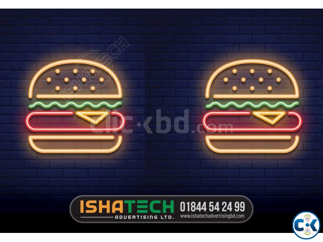 Neon Sign Custom Neon Sign Neon Lights Neon Sign Board | ClickBD large image 2