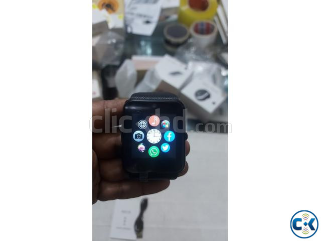 GT08 Smart Mobile Watch Full Touch Display Direct Call SMS O | ClickBD large image 2