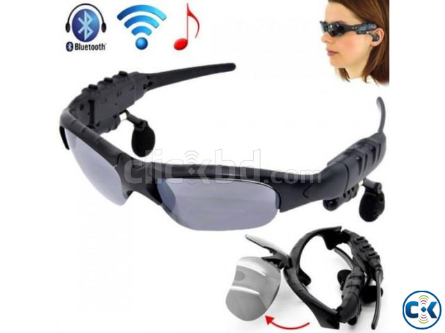 Bluetooth Sport Travle Sunglasses with Mp3 Music Handsfree | ClickBD large image 2