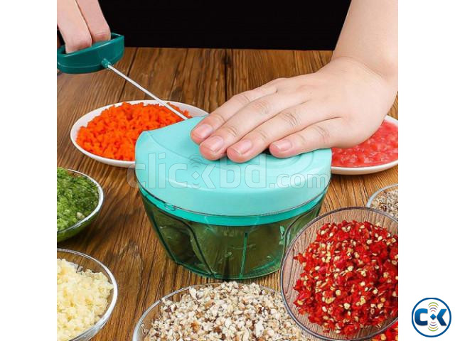 Manual Handy Chopper for Vegetable and Fruits | ClickBD large image 2