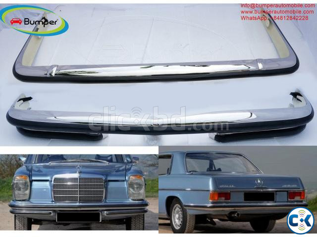 Mercedes W114 W115 250c 280c coupe 1968-1976 bumper with f | ClickBD large image 1