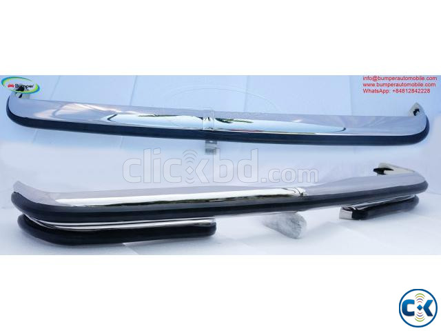 Mercedes W114W115 Sedan Series 1 1968-1976 bumper with lower | ClickBD large image 1