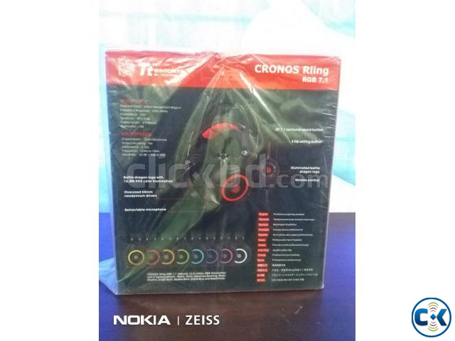 Tt Cronos Ring 7.1 Gaming Headset | ClickBD large image 1