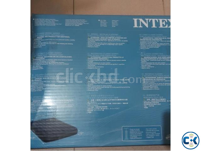 intex Double Air Bed With Electric Pumper | ClickBD large image 2