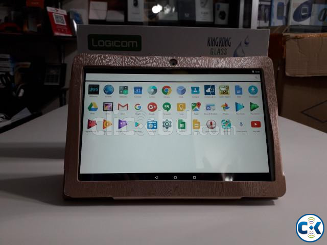 Logicom 10 Inch Wifi Tablet Pc 1GB RAM IPS Display Free Lath | ClickBD large image 3