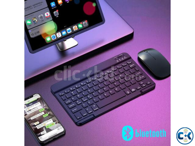 BD021 Bluetooth Keyboard 10 inch Universal Device | ClickBD large image 2