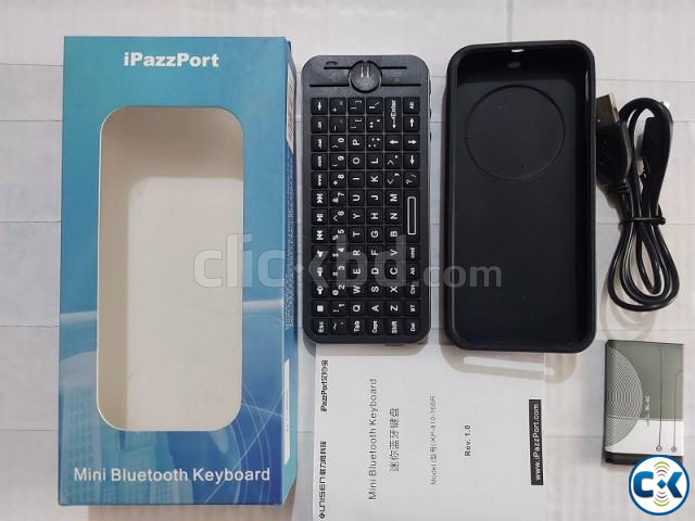 iPazzPort Mini Bluetooth Keyboard For Mobile And Pc | ClickBD large image 1