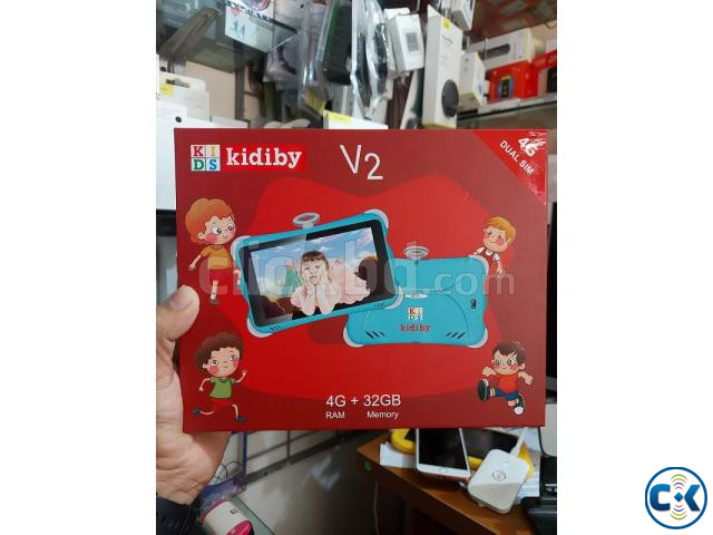 Kidiby V3 kids Tablet Pc Dual Sim 7 inch Display Wifi 4G | ClickBD large image 0