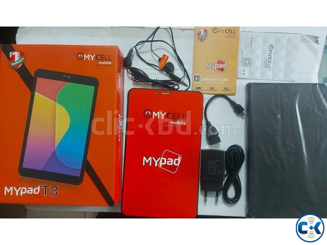 Mycell Mypad T8 Tablet Pc 2GB RAM 32GB Storage Display 8 inc | ClickBD large image 3