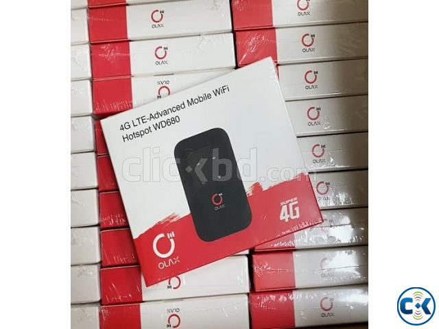 Olax WD680 4G Wifi Pocket Router Sim Single Sim 3G 4G | ClickBD large image 3