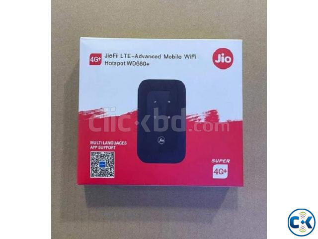 Jio WD680 4G Wi-Fi Pocket Router | ClickBD large image 4