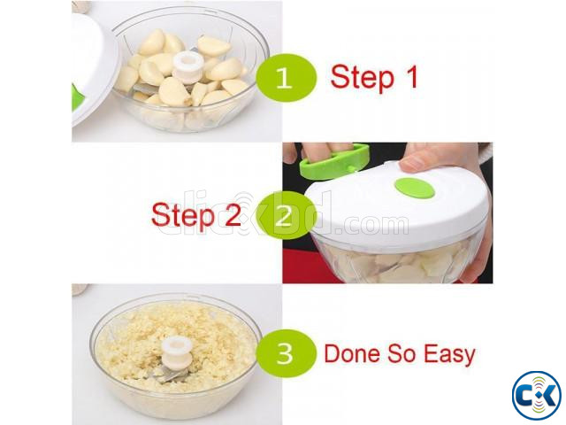 Multifunctional Vegetable Chopper Machine Turbo Cutter | ClickBD large image 2