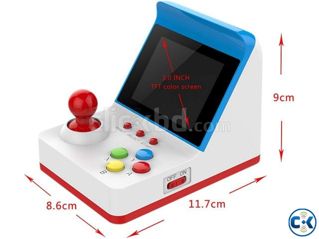 360 in 1 Mini Arcade Game With 2 Controller Game Player | ClickBD large image 3