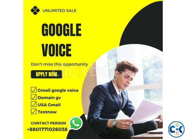 Top Usa phone number Google voice  | ClickBD large image 2