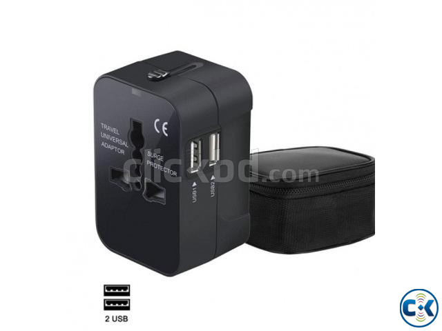 AR05 Travel Adapter 2 USB Ports Fast-Charging large image 0