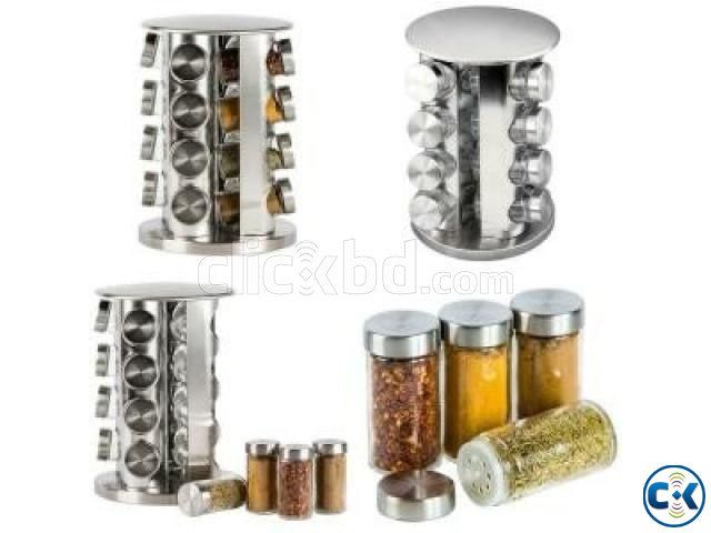 Spice for Kitchen Set of 20 Jars | ClickBD large image 1
