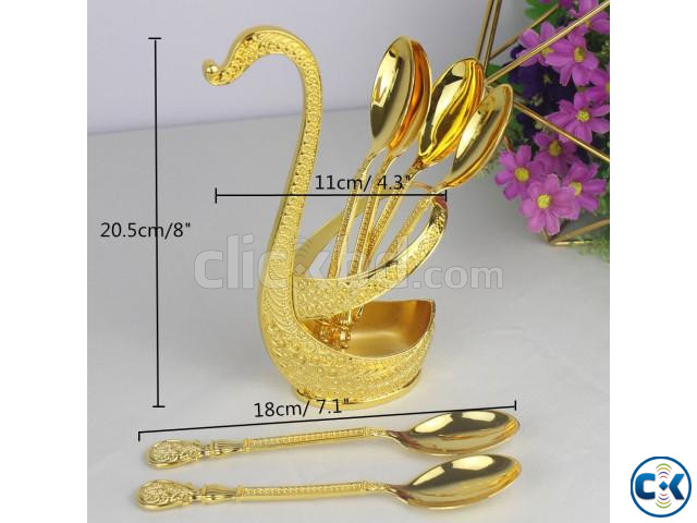Products No.09 Products Name SWAN SPOON SET | ClickBD large image 0