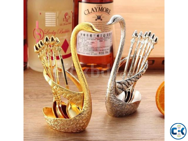 Products No.09 Products Name SWAN SPOON SET | ClickBD large image 1