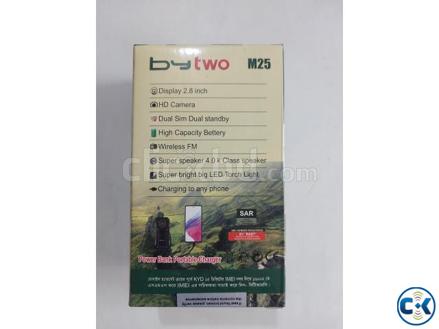 Bytwo Dual Sim Power Bank Phone 5200mAh Battery | ClickBD large image 3