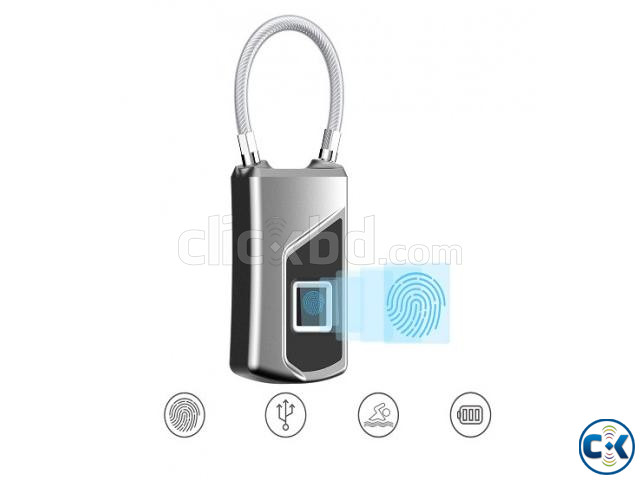 Finger Print Bag lock Anytek L1 Bluetooth Option Waterproof | ClickBD large image 0