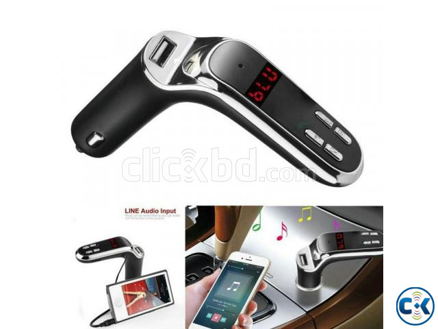 Car S7 Car Charger And Bluetooth Receiver | ClickBD large image 0
