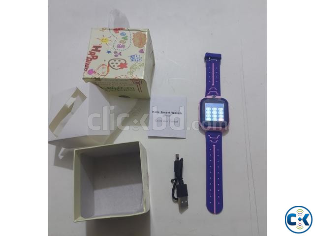 Q12 Kids GPS Smart watch Touch Sim Supported | ClickBD large image 1