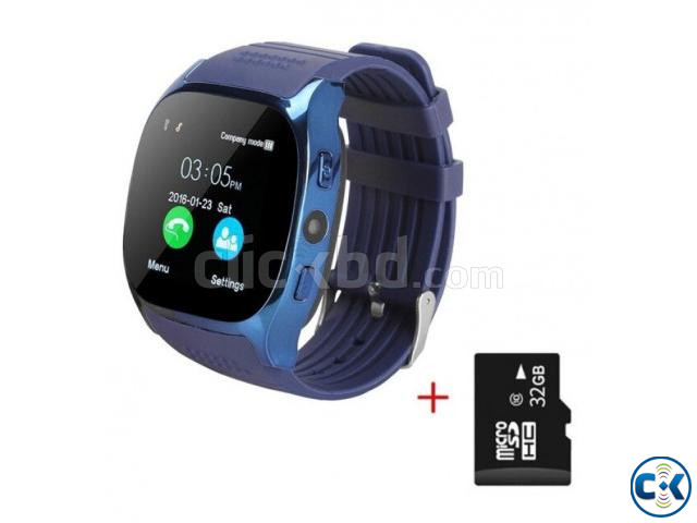T8 Smart watch Sim Supported Bluetooth Camera | ClickBD large image 2