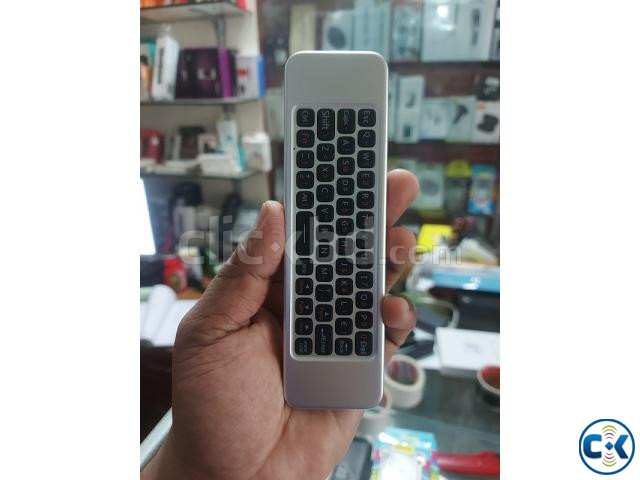 Wechip W3 Air Mouse Voice Control With Keyboard Rechargeable | ClickBD large image 4
