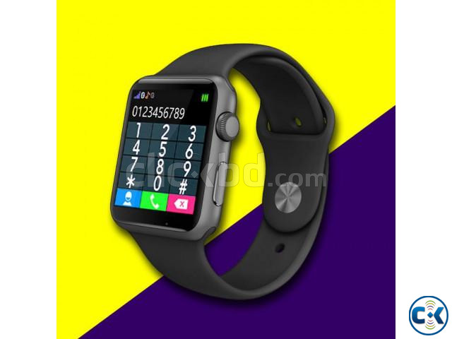 A1 Sim SD Card Support Bluetooth Calling Mobile Watch-Black | ClickBD large image 0