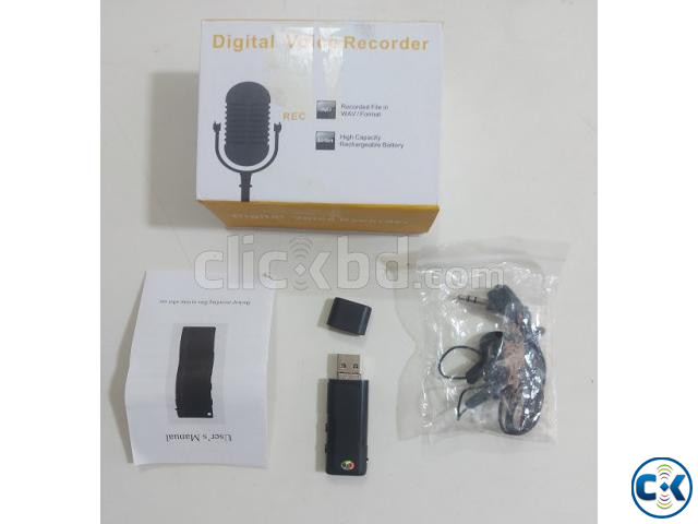AR105 USB Voice Recorder 32GB Memory Card Build-in | ClickBD large image 0
