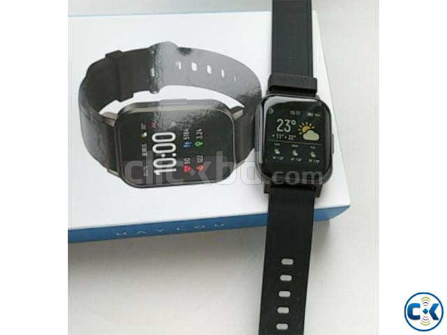 Xiaomi Haylou LS02 Smart Watch Waterproof Black | ClickBD large image 1