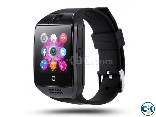 Q18 Smart Mobile Watch Full Touch Single Sim Smart watch | ClickBD large image 0