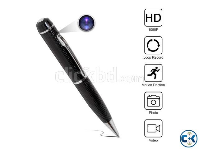 Spy Pen Camera -Black-Silver | ClickBD large image 3