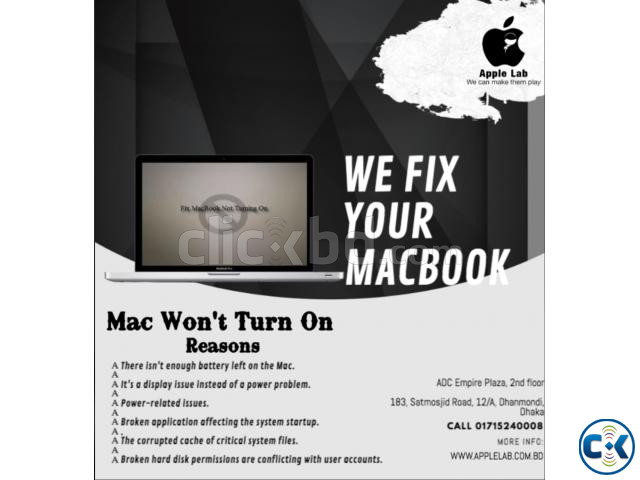 MacBook Pro 15 A1286 Logic Board Repair Service | ClickBD large image 0