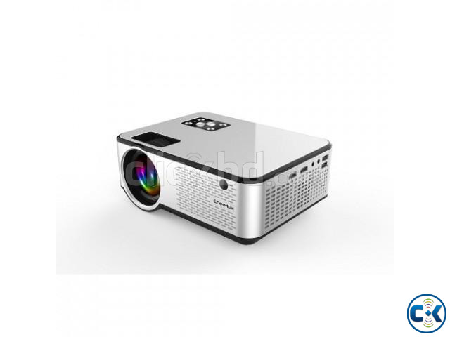 Cheerlux C9 2800 Lumens Mini Projector with Built-in TV Card | ClickBD large image 1