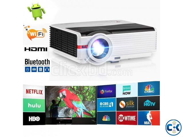 Cheerlux CL770 4000 Lumens Full HD Buil-In TV Card Projector | ClickBD large image 0