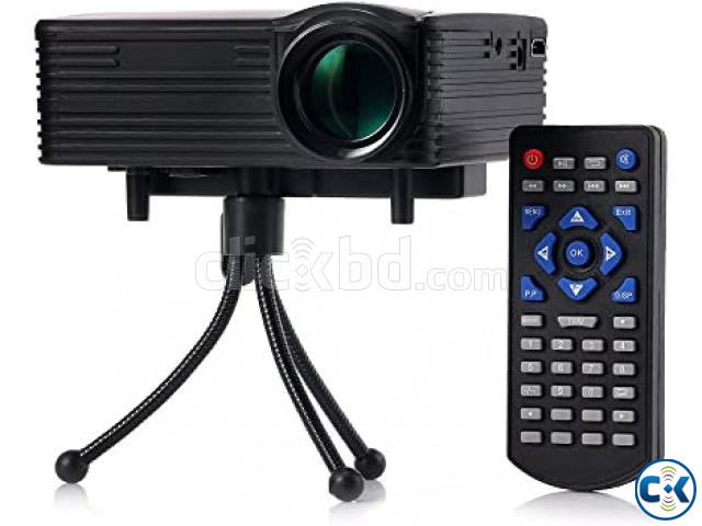 H80 Portable Mini LED LCD HomeTheater Game Projector | ClickBD large image 0