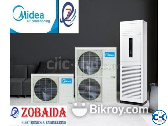 BRAND New Midea 5.0 Ton Floor Stand Type AC With Warranty. | ClickBD large image 0