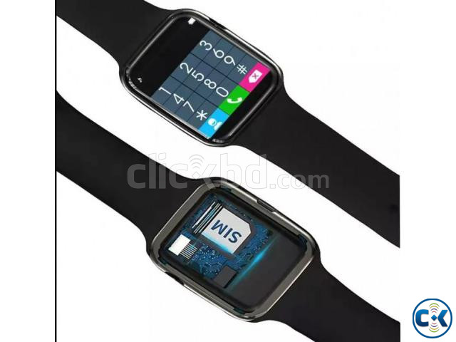 C500 Plus Smart Watch SIM Card Memory Supported | ClickBD large image 1