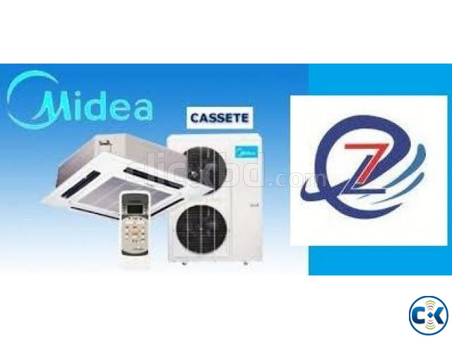 Midea 5.0 Ton AC 60000 btu Ceiling Cassette Type | ClickBD large image 1